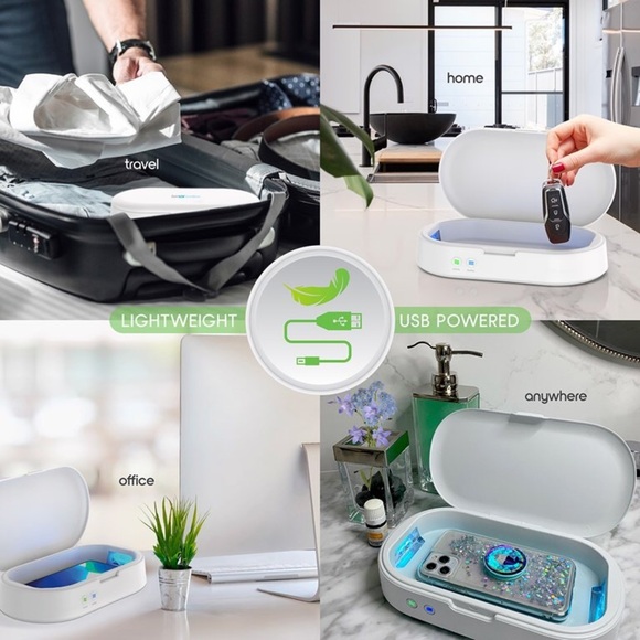 PhoneSpa Phone & Accessory UV-C Sanitizer and Aroma Diffuser - Picture 4 of 6